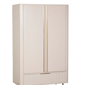 Josie Collection - Mahogany Wood Double Wardrobe