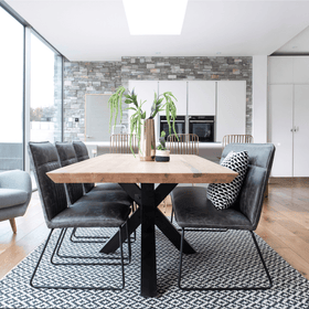 Kingston Collection - 240cm Solid Oak Dining Table