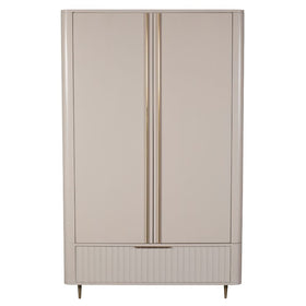 Josie Collection - Mahogany Wood Double Wardrobe