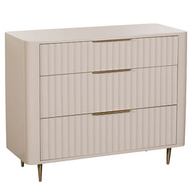 Josie Collection - Mahogany Wood 3 Drawer Chest