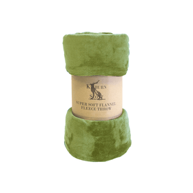 Rolled Flannel Fleece - 14 Colours