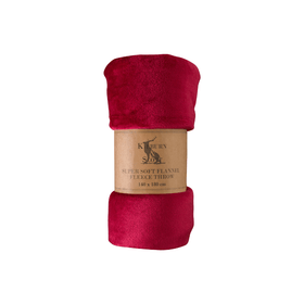 Rolled Flannel Fleece - 14 Colours