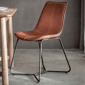 Hartford Dining Chair - Brown (Set of 2)