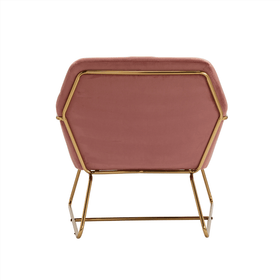Moko Vintage Velvet Lounge Chair