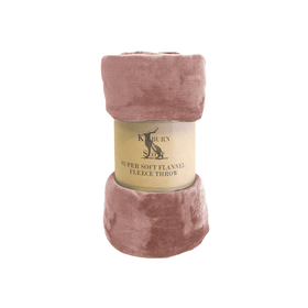 Rolled Flannel Fleece - 14 Colours