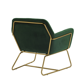 Moko Vintage Velvet Lounge Chair