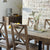 Williamsburg Collection - Reclaimed Wood Extending Dining Table Set - Large