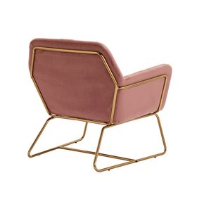 Moko Vintage Velvet Lounge Chair
