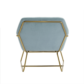 Moko Vintage Velvet Lounge Chair