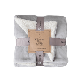 Sherpa Fleece Throw - 4 Colours
