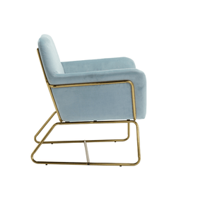 Moko Vintage Velvet Lounge Chair