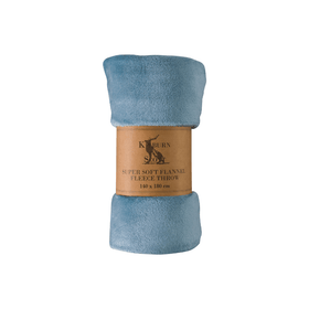 Rolled Flannel Fleece - 14 Colours