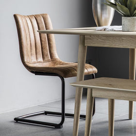 Westbury Dining Chair - Brown (Set of 2)