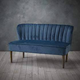 Orla Velvet Love Seat