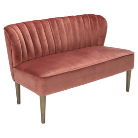 Orla Velvet Love Seat