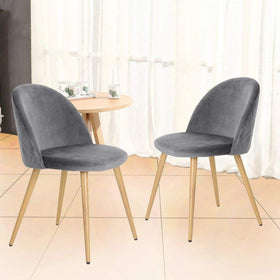 Florence Velvet Curve Dining Chairs