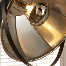 Lambeth Floor Lamp - Black / Silver