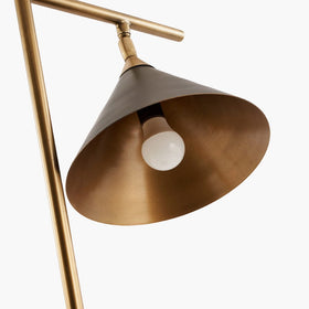 Poundbury Antique Brass Table Lamp