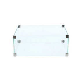 Fire Pit Safety Glass - Square (Large)