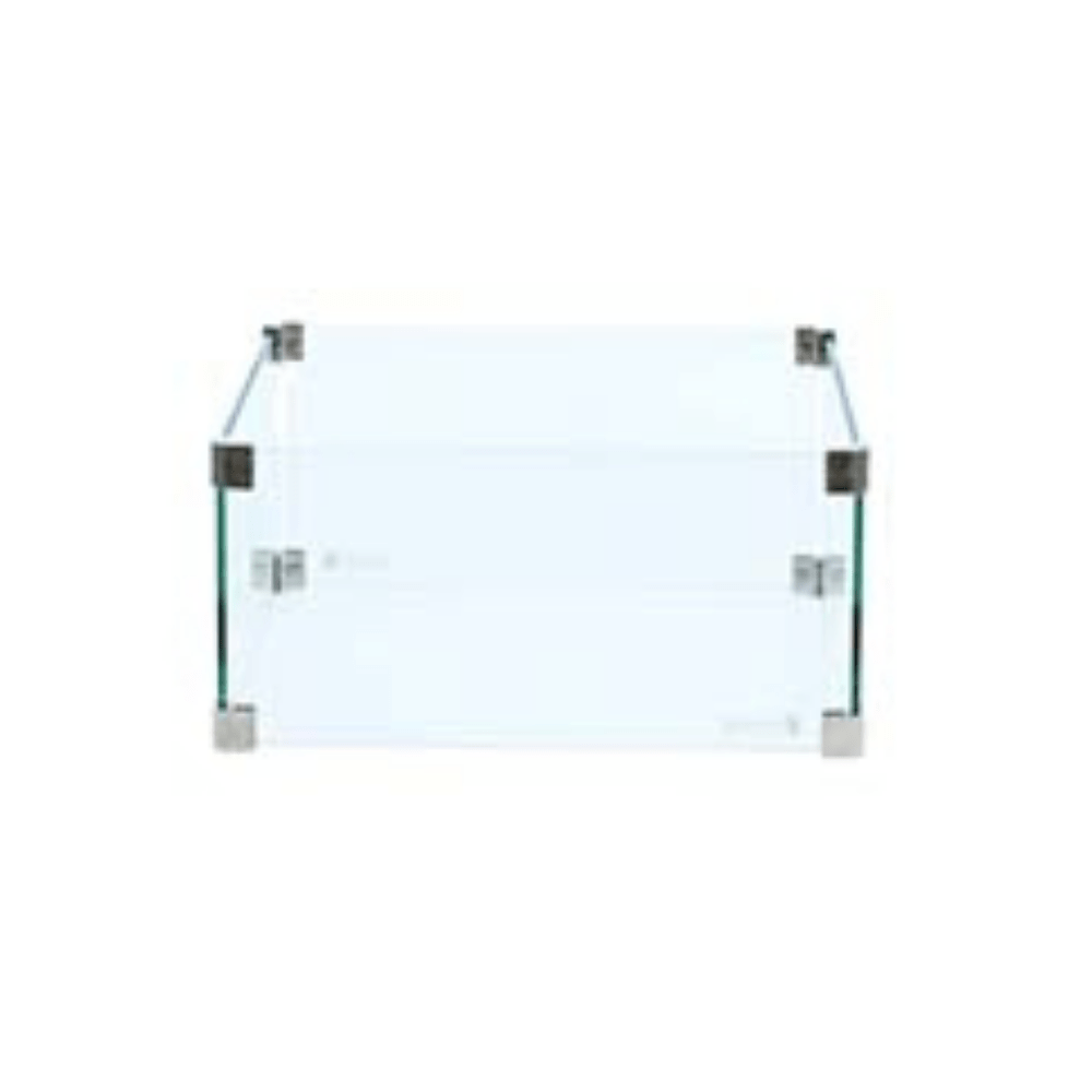 Fire Pit Safety Glass - Square (Medium)