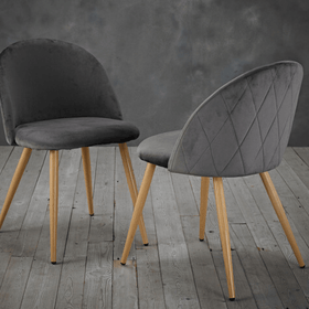 Florence Velvet Curve Dining Chairs