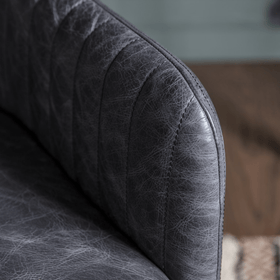 Newton Swivel Chair Antique Ebony