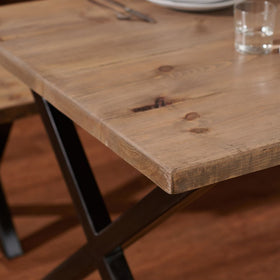 Rugger Brown Reclaimed Dining Table