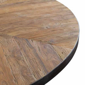 Ballimore Solid Teak Oval Dining Table