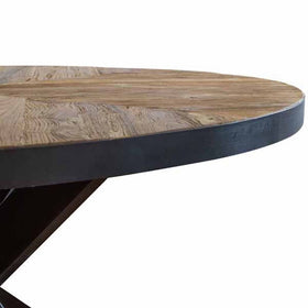 Ballimore Solid Teak Oval Dining Table