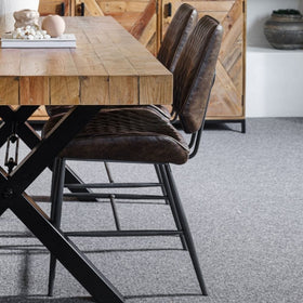 dark brown dining chair