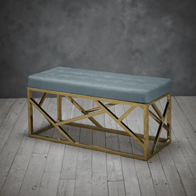 Indigo Occasional Bench