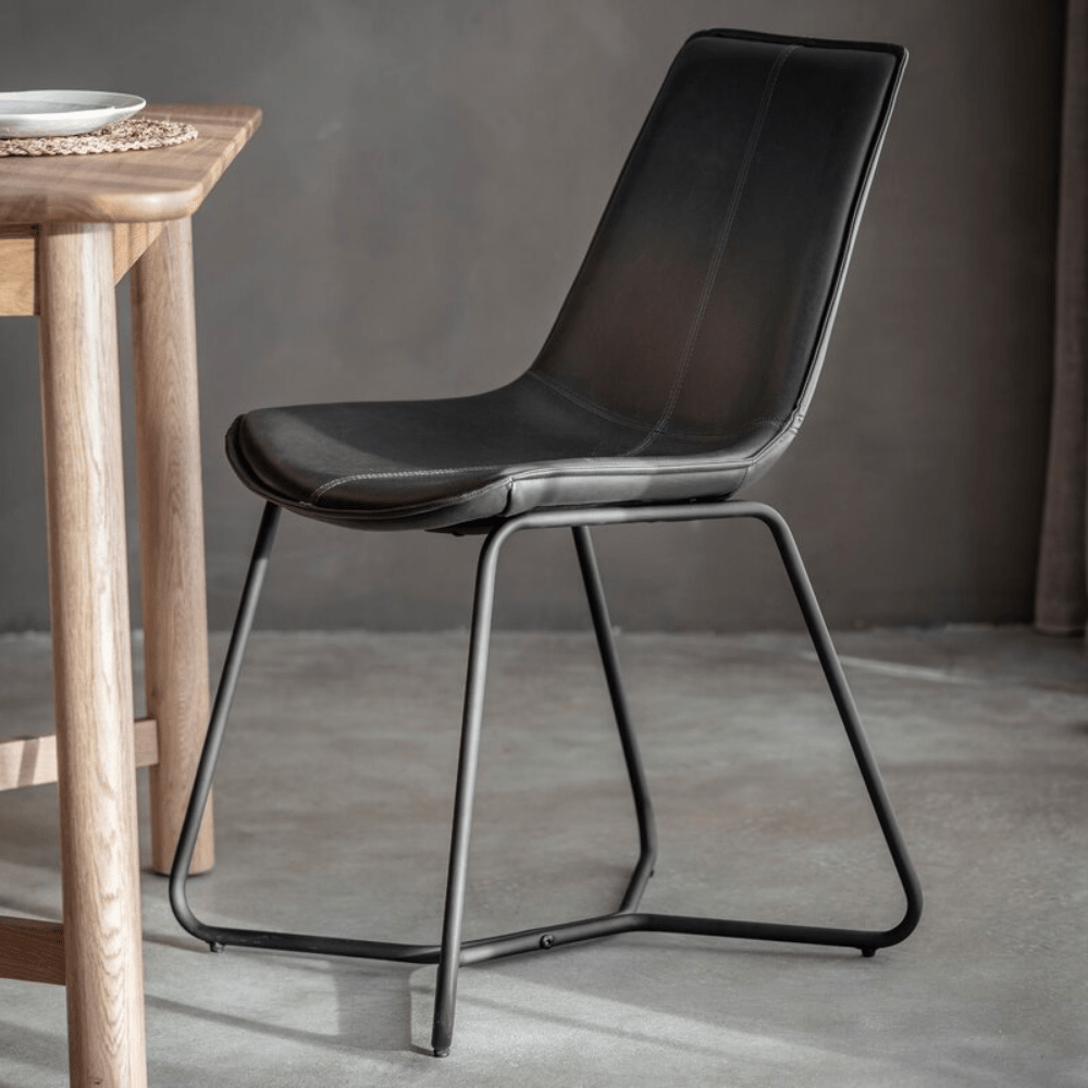 Hartford Dining Chair - Charcoal (Set of 2)
