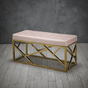 Indigo Occasional Bench