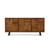 solid oak wide sideboard