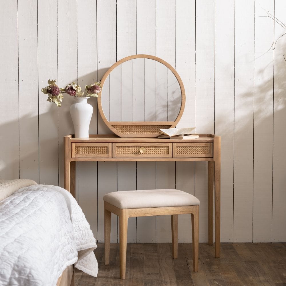 Java Collection - Mindi Wood Dressing Table