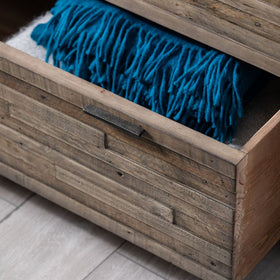 Florence Collection - Reclaimed Wood Blanket Box