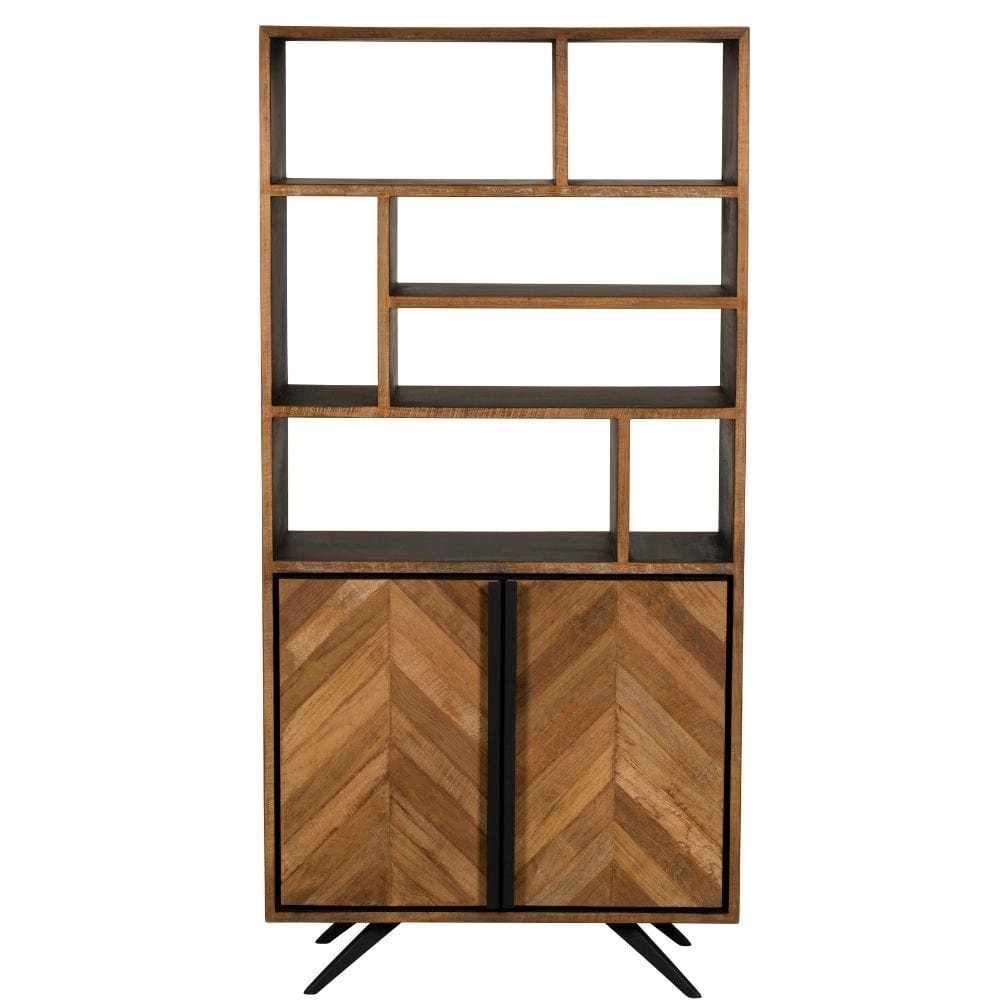 Richmond Collection - Reclaimed Solid Teak Wood Bookcase
