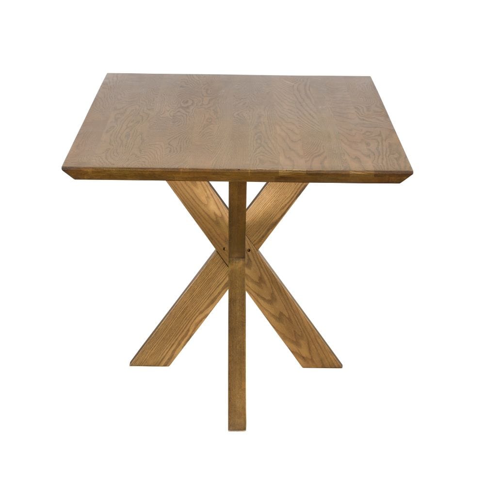 Burlington collection white oak fixed dining table