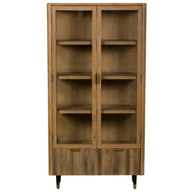Westchester Collection - Reclaimed Wood Display Cabinet