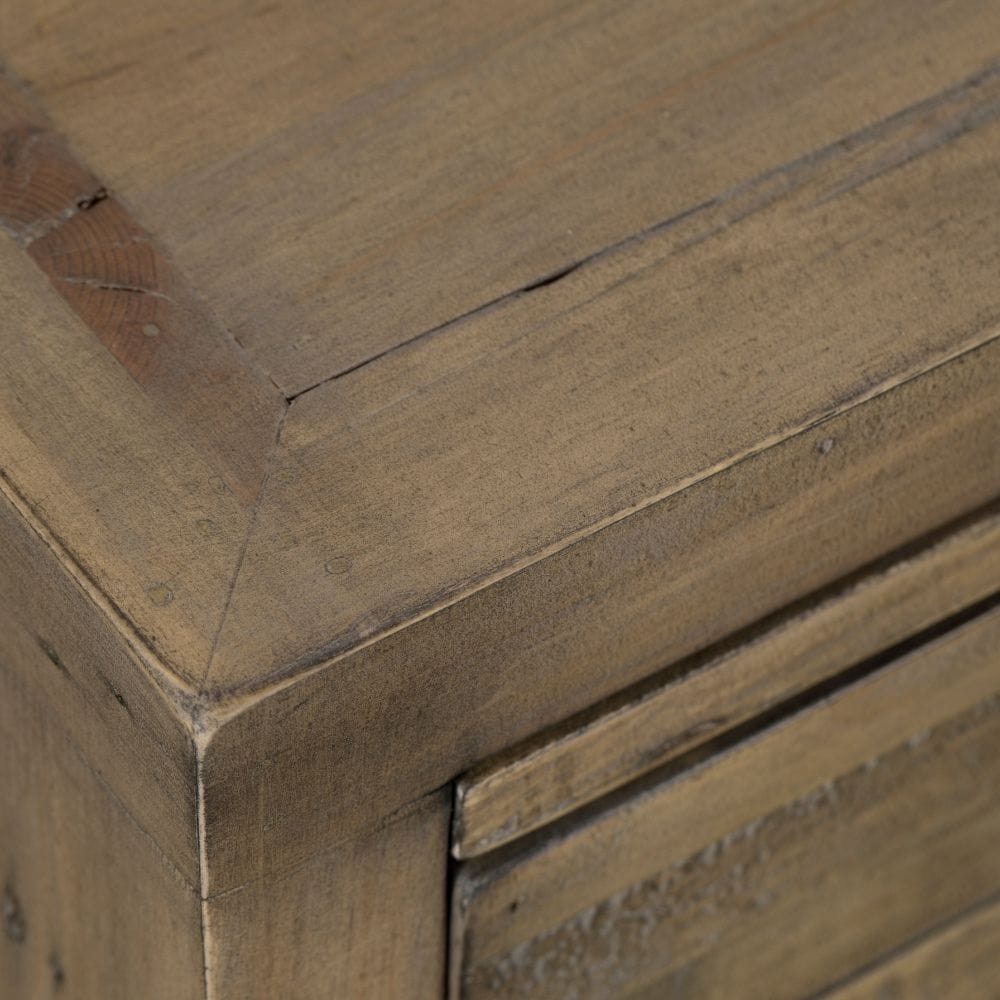 Florence Collection - Reclaimed Wood 7 Drawer Wide Chest