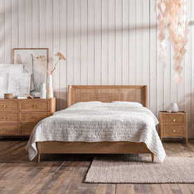 Java Collection - Mindi Wood Bedstead