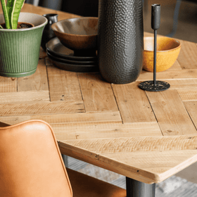 Chaville Extending Reclaimed Dining Table (160cm - 210cm)