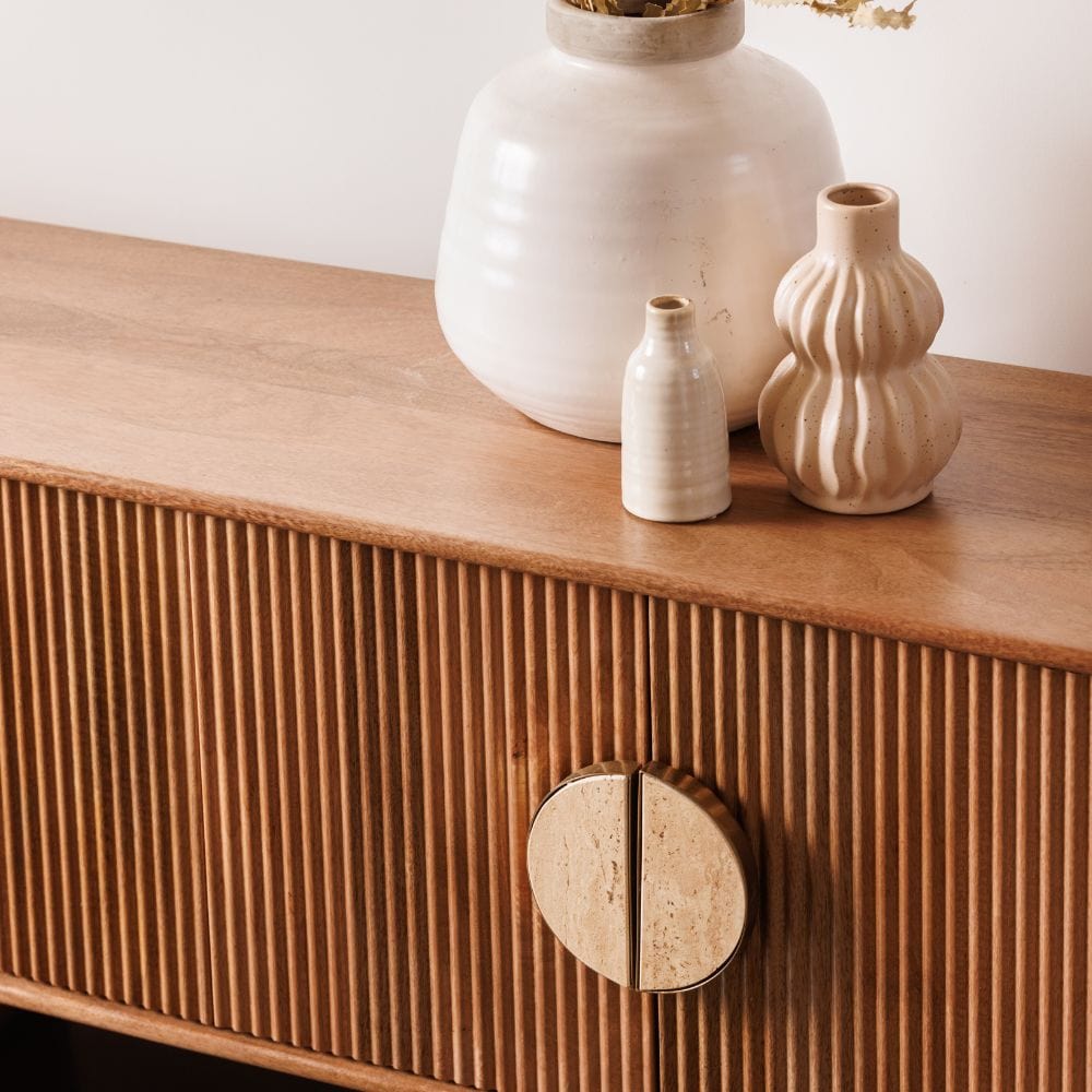 Maddison Collection - Mango Wood TV Unit