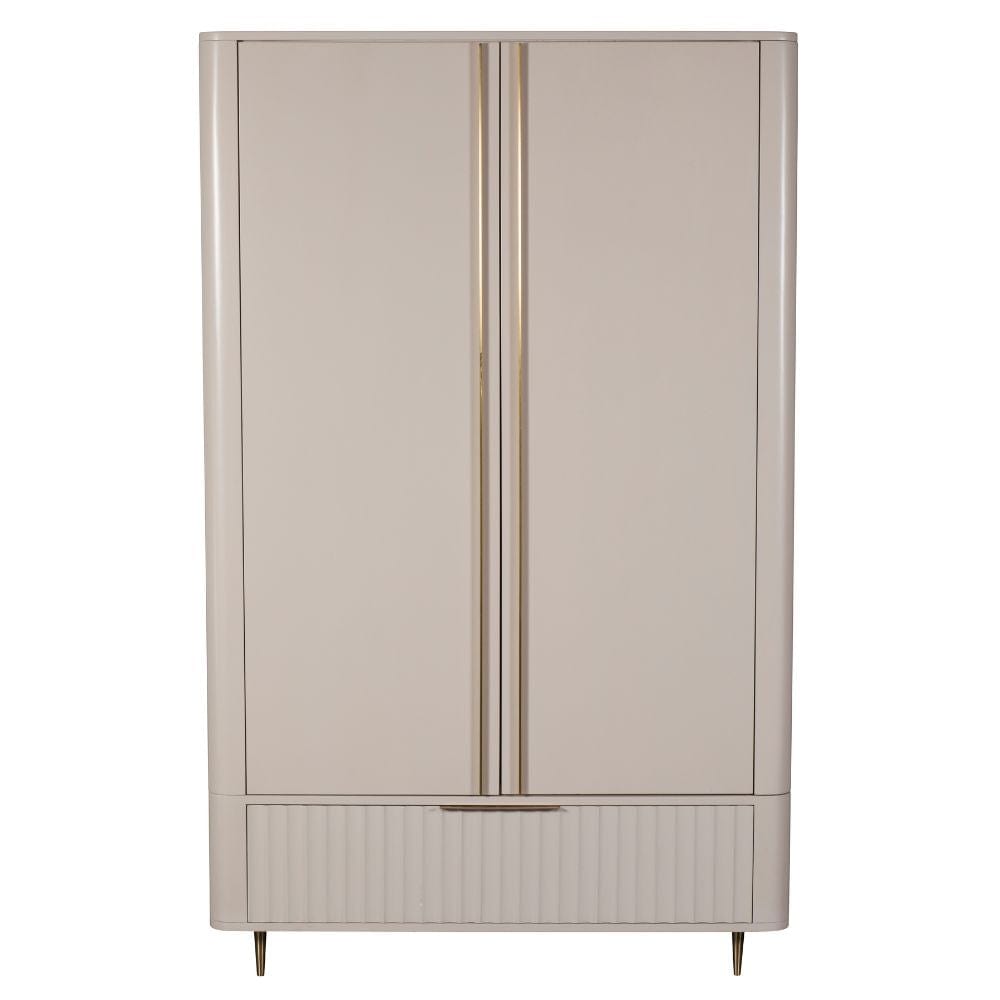 Josie Collection - Mahogany Wood Double Wardrobe