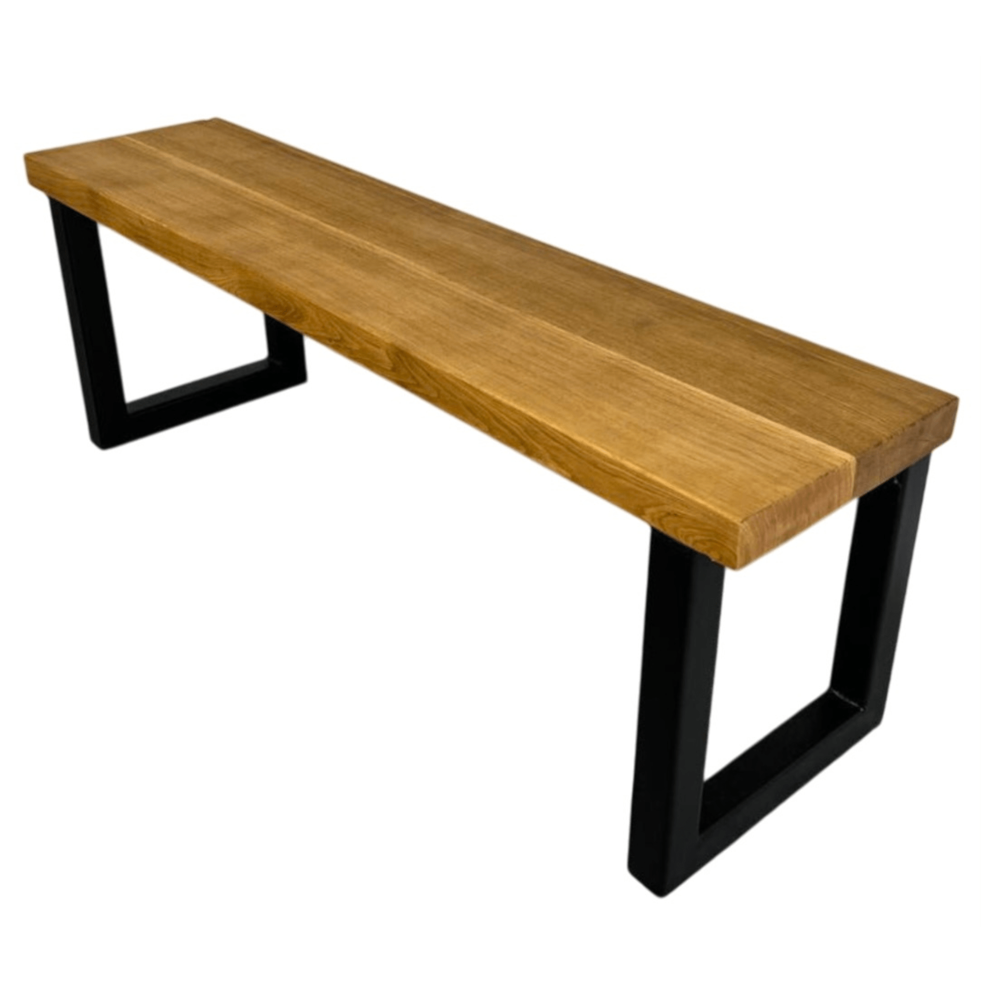 Bespoke Collection - Solid Oak Dining Bench - Chunky U Base