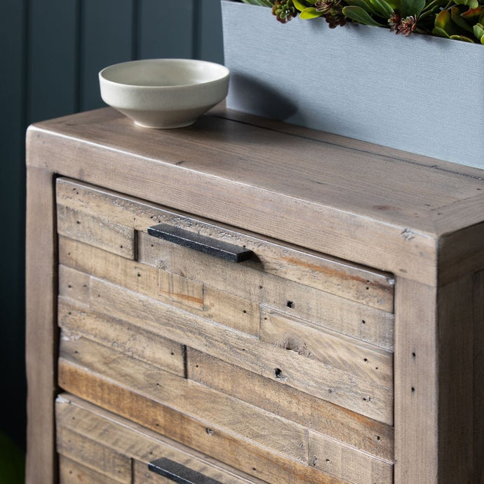 Florence Collection - Reclaimed Wood 3 Drawer Chest