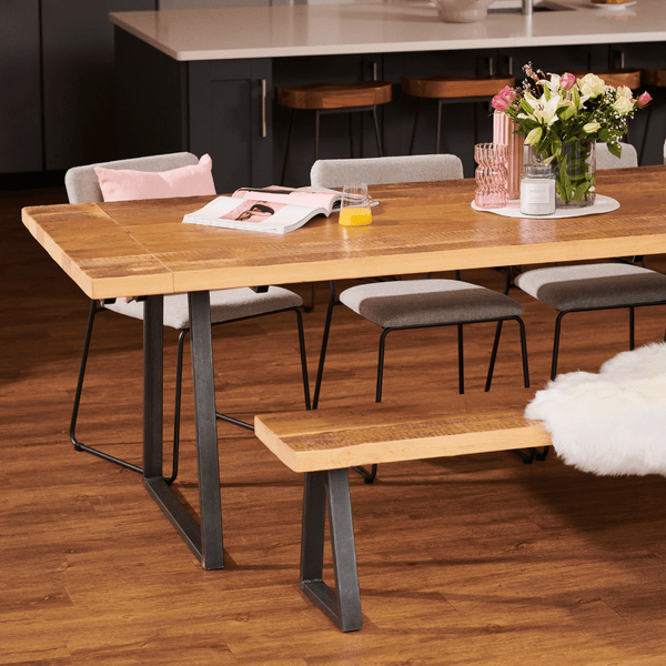 Urban dining table and bench set deals