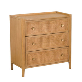 Java Collection - Mindi Wood 3 Drawer Chest