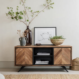 Richmond Collection - Reclaimed Solid Teak Wood TV Unit