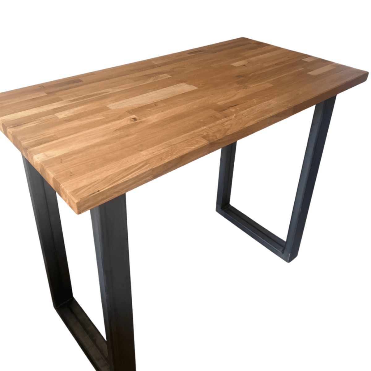 Bespoke Collection - Staved Oak Breakfast Bar Table - Chunky U Base